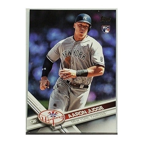 AARON JUDGE ROOKIE SP SET VARIATION 2017 TOPPS #287, ROY, NY YANKEES