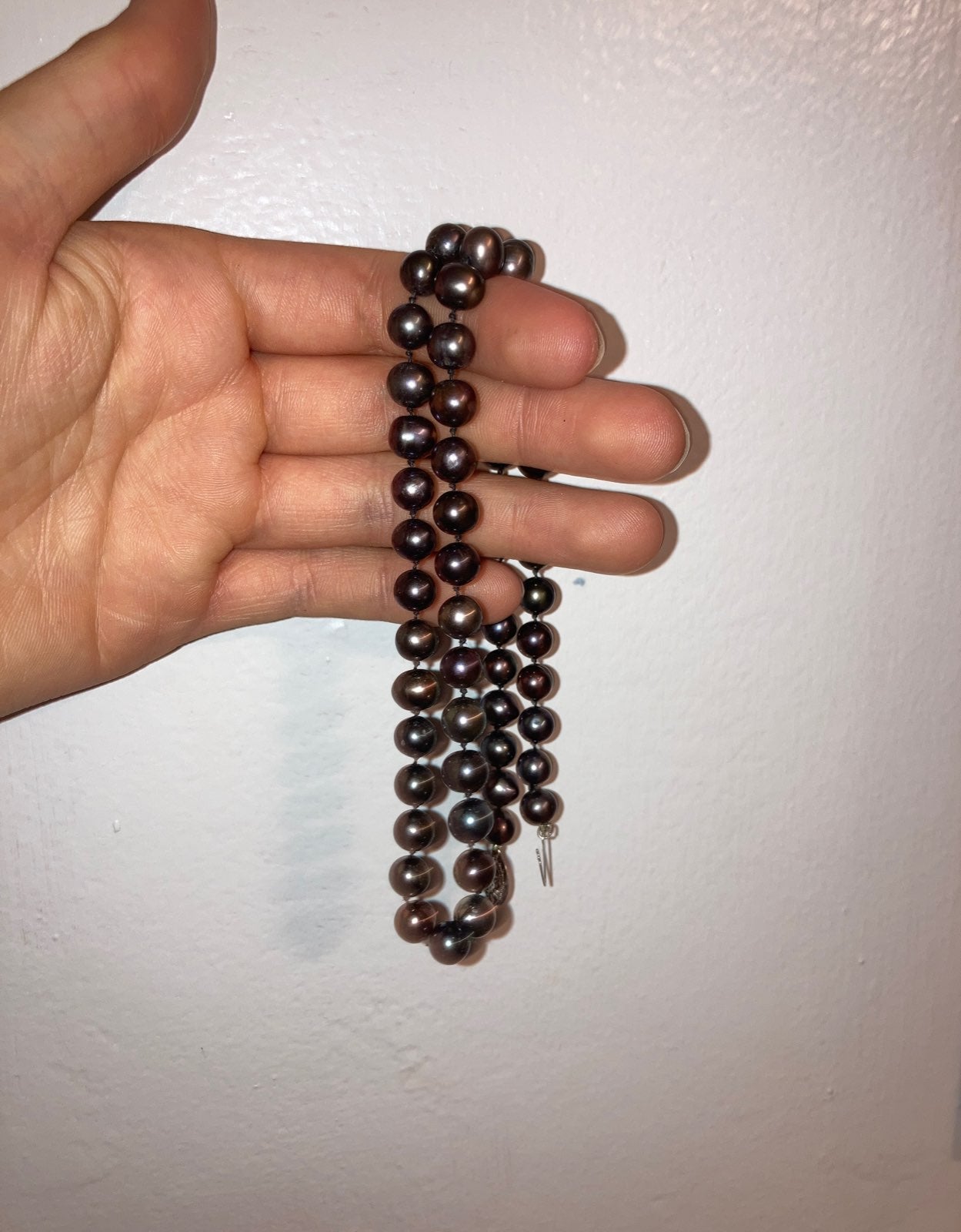 Zales pearl necklace