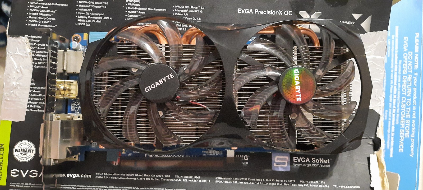 GIGABYTE GeForce GTX 660 Graphics Card (gv-n660oc-2gd)