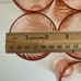 Vintage Arcoroc Pink Swirl Juice Glasses 3 3/8 France Depression Rosaline Set/4