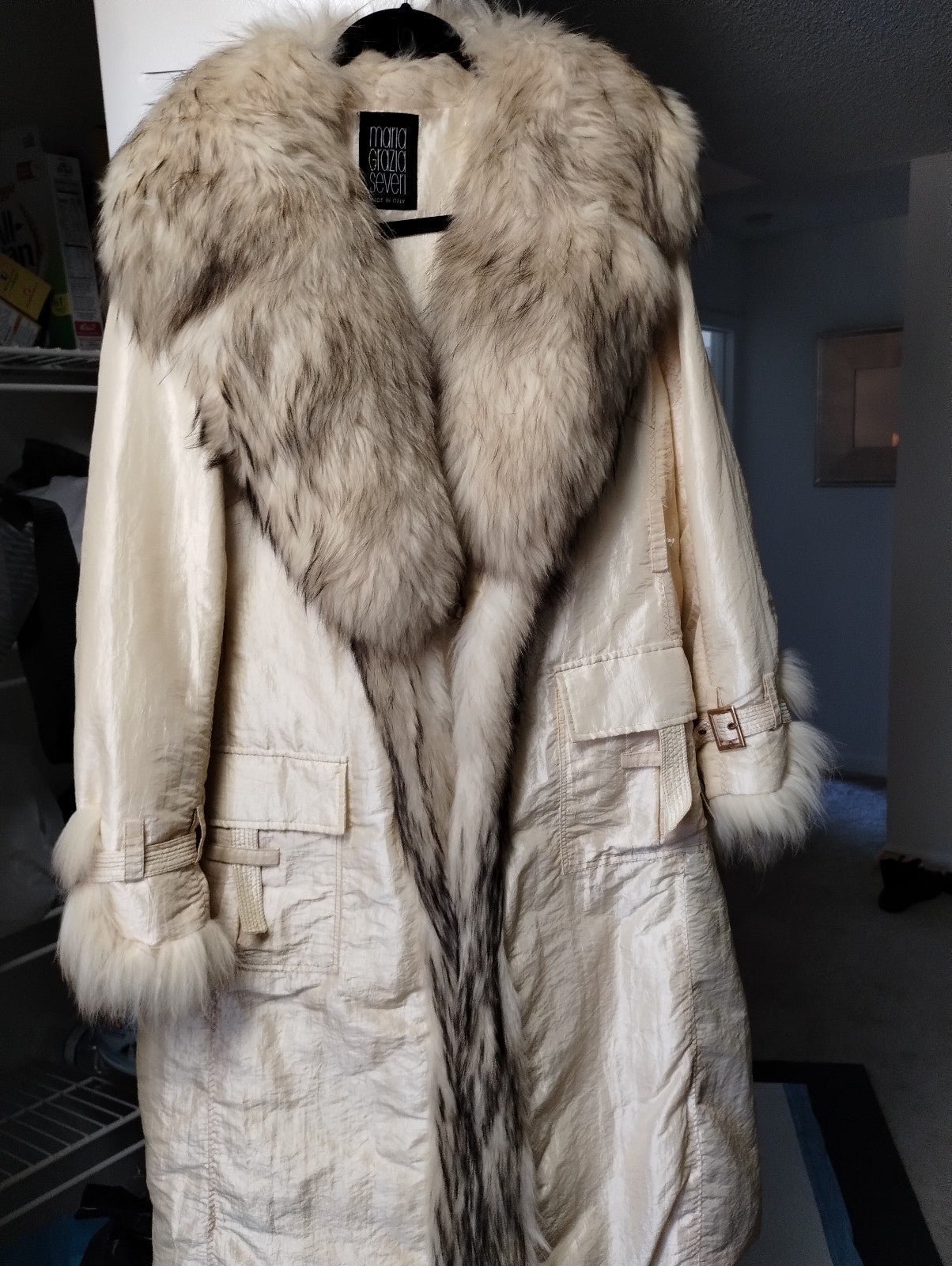 Maria Grazia Severi Fox fur coat