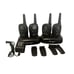 2 Midland LXT500 Rechargeable 2-Way Radios & 2 LXT340 X-tra Talk Walkie Talkies