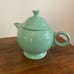 Rare Fiesta Ware Seamist Teapot