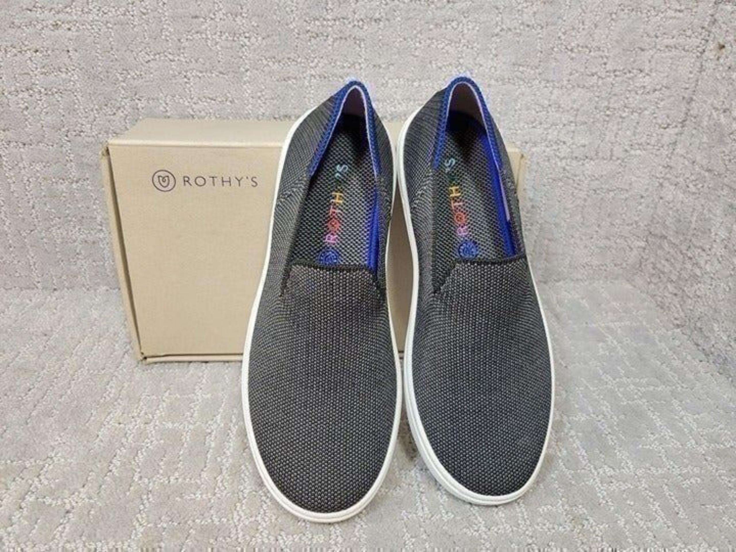 The Kids Sneaker Steel Grey Slip On Shoes Toddler Size 11 - Rothy's