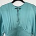 Vintage Adele Simpson I.magnin 100% Silk Long sleeves Midi Dress. Art Deco polka