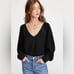 We The Free People Santa Clara Thermal Top Beige Slouchy Dolman Womens Medium