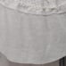 Free People We The Free Ivory Oversize Waffle Raw Seams Thermal Long Sleeves Top