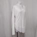 Free People We The Free Ivory Oversize Waffle Raw Seams Thermal Long Sleeves Top