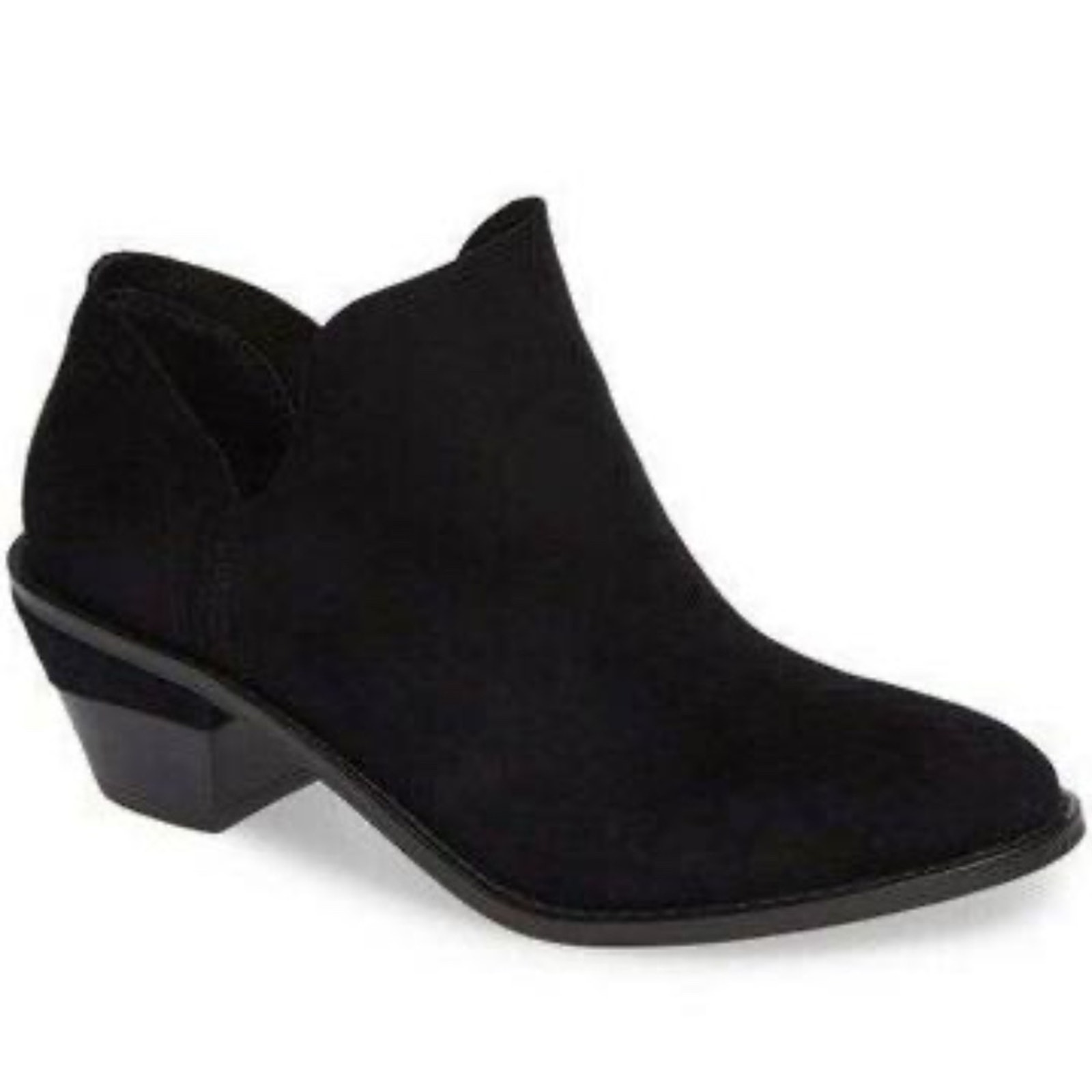 Kelsi Dagger Brooklyn Suede Ankle Bootie Size 9.5