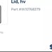 Whirlpool Lid HV W10768379