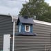 Blue Cottage Birdfeeder, 9.5 x 10.25 x 13.25 (9085)