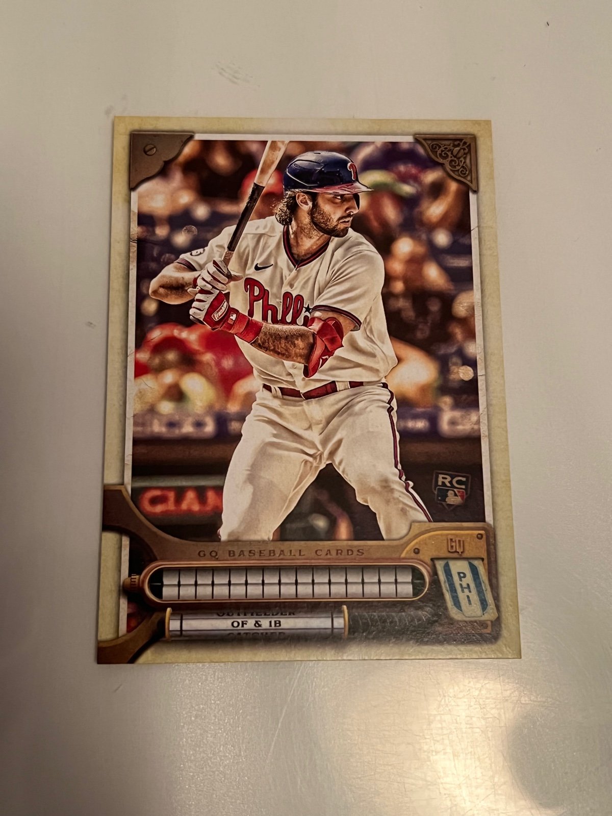 Matt Vierling CG Error Card RC (Missing name)!!!!