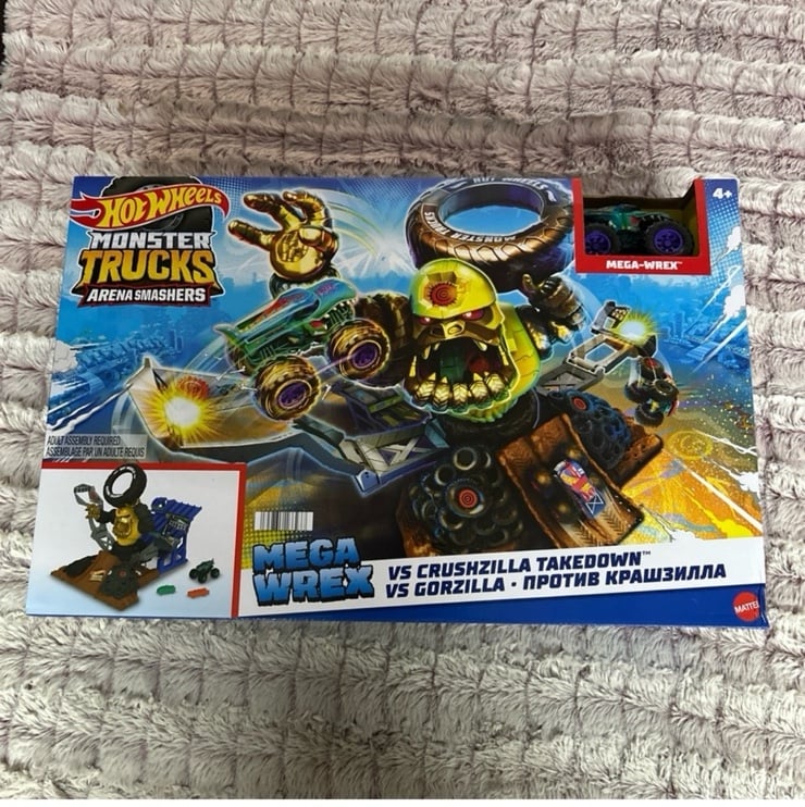 Hot Wheels Monster Trucks Arena Smashers MEGA