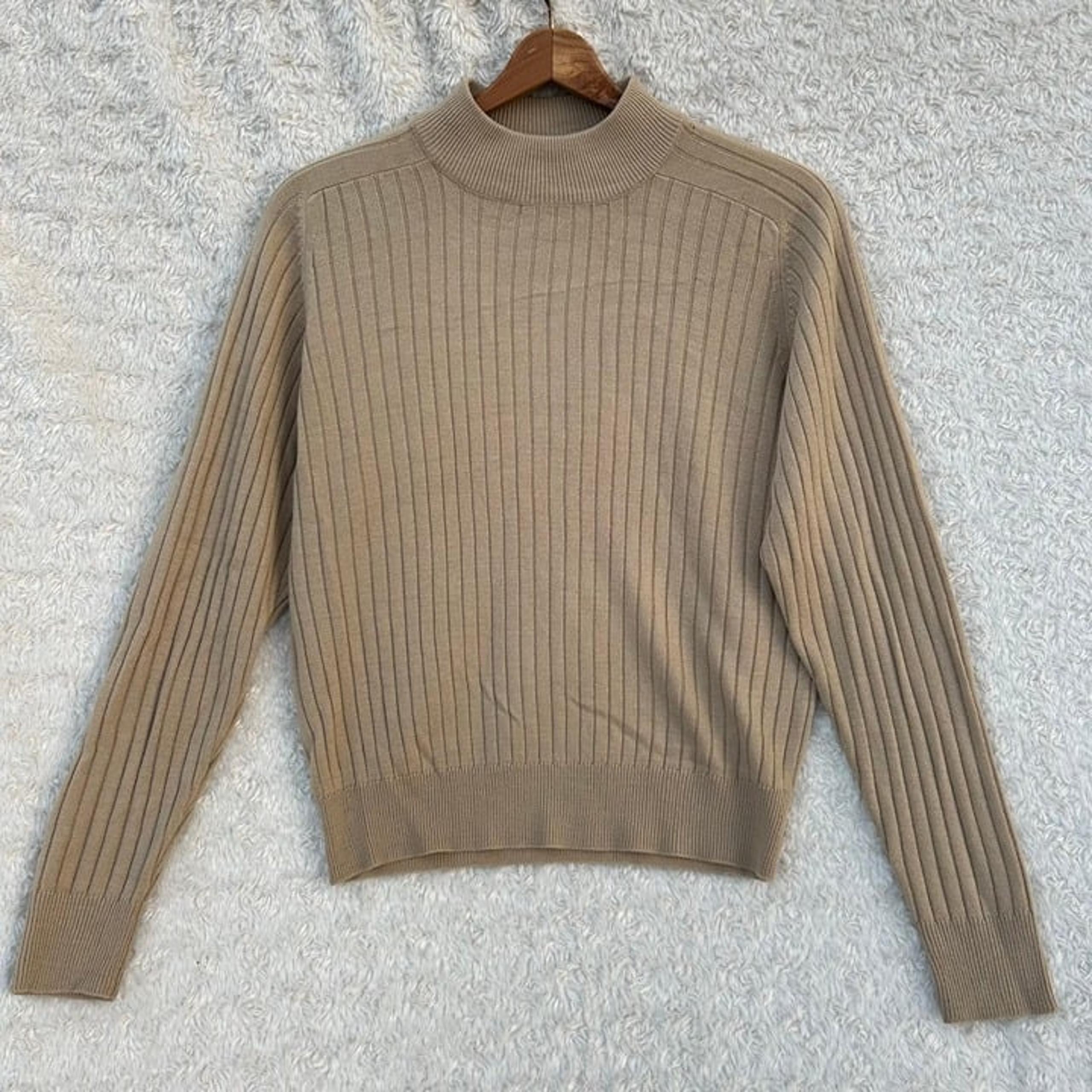 Christina Women's Long Sleeve Mock Turtle Neck Size Medium