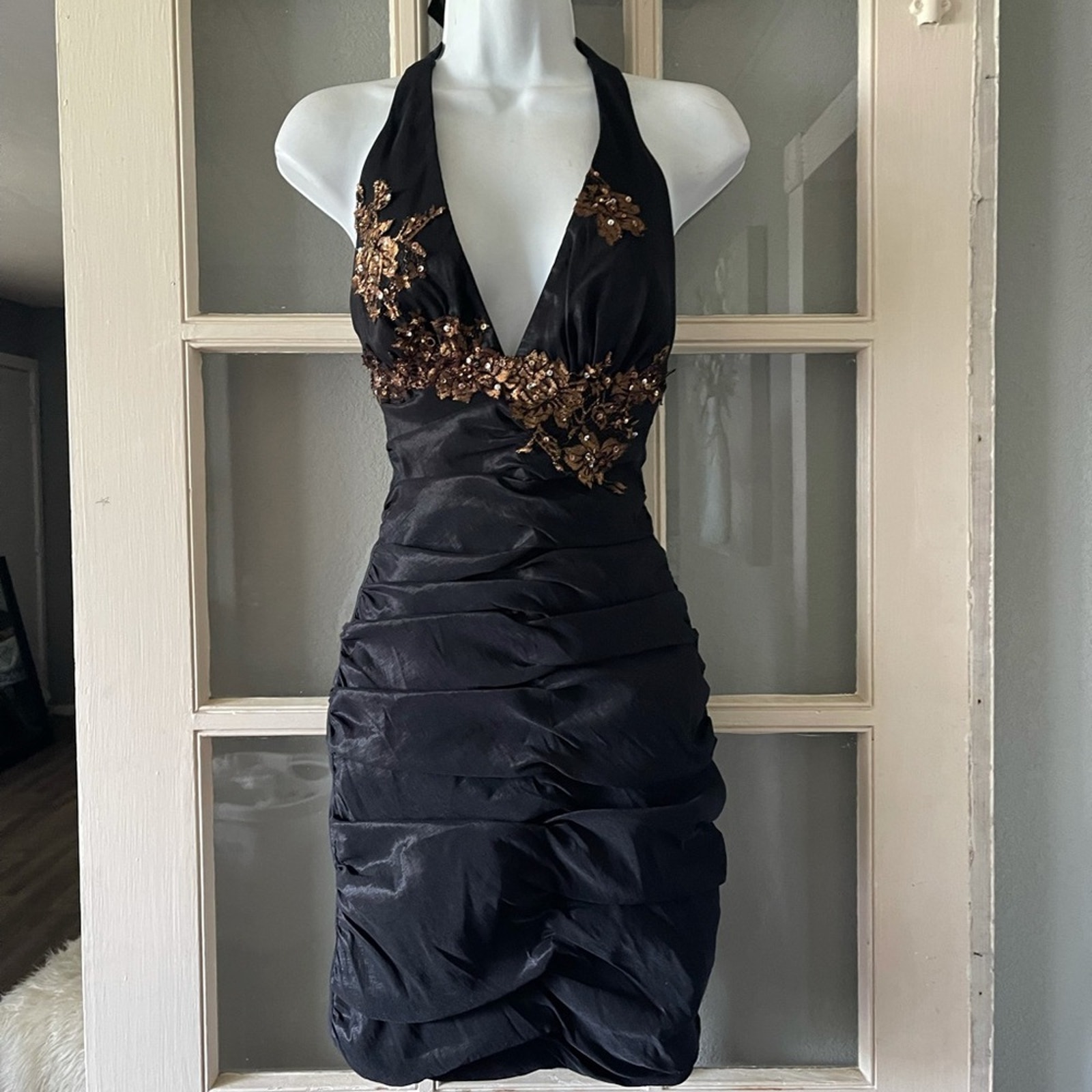 Vintage Y2K Mandalay Julian Joyce Embroidered Lace Gothic