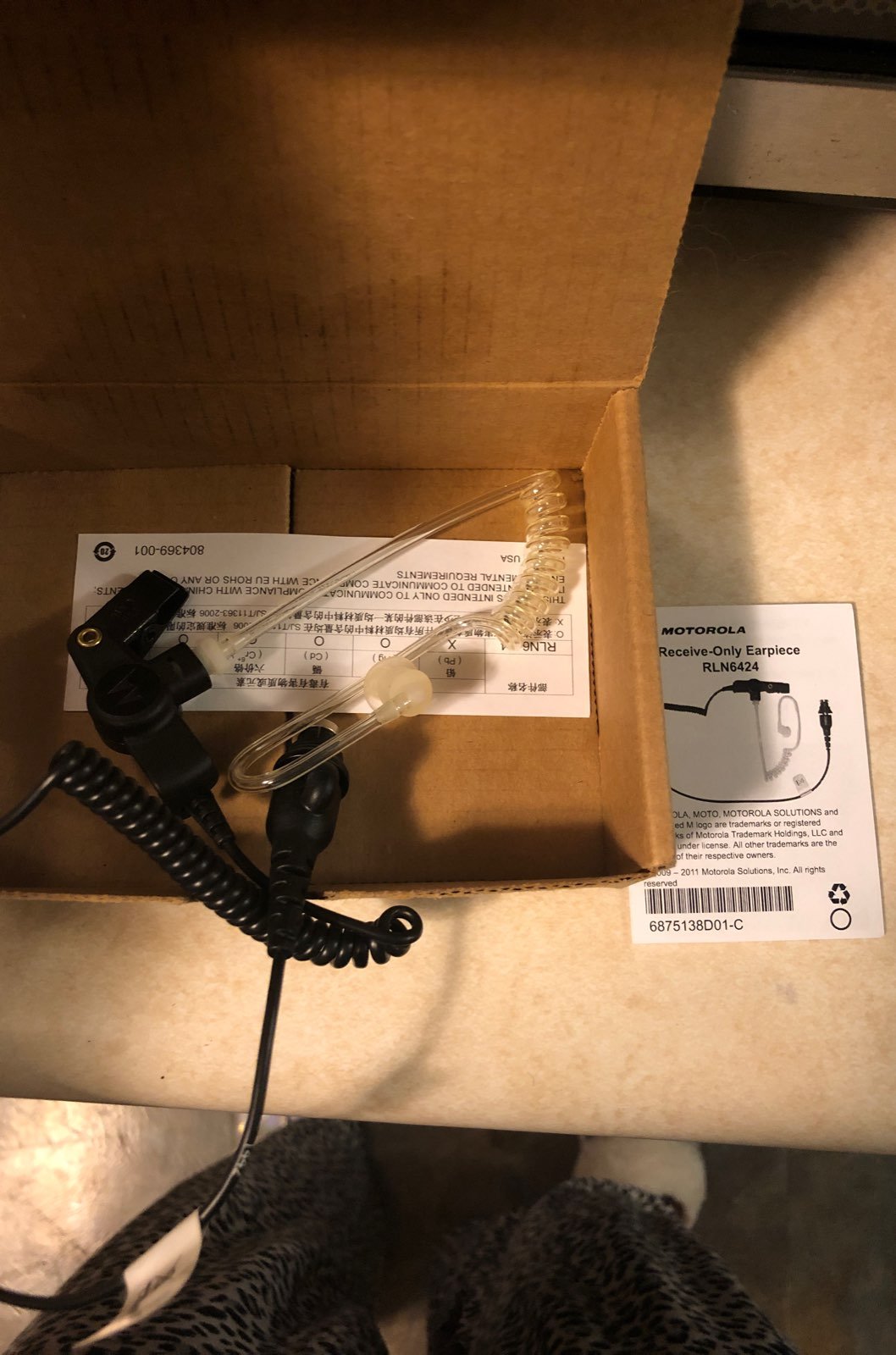 Motorola Earpiece