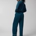 SOMA WOVEN Long-Sleeve Notch Collar Top and Pants Set. MSRP 138