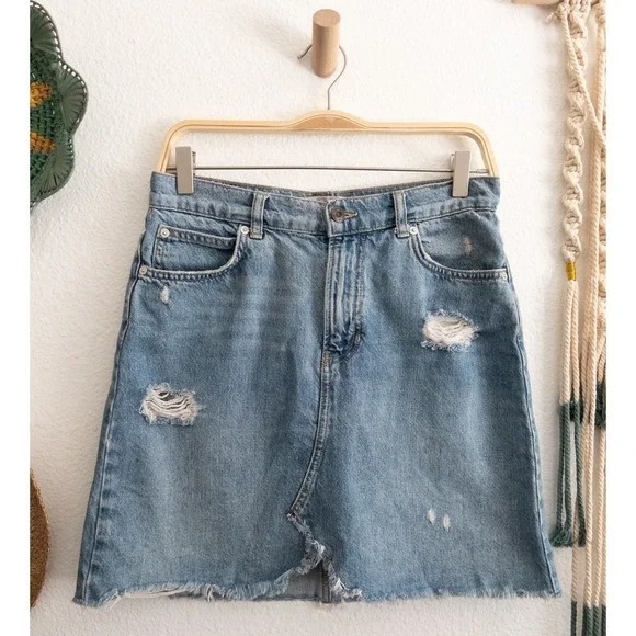 Denim Jean Skirt