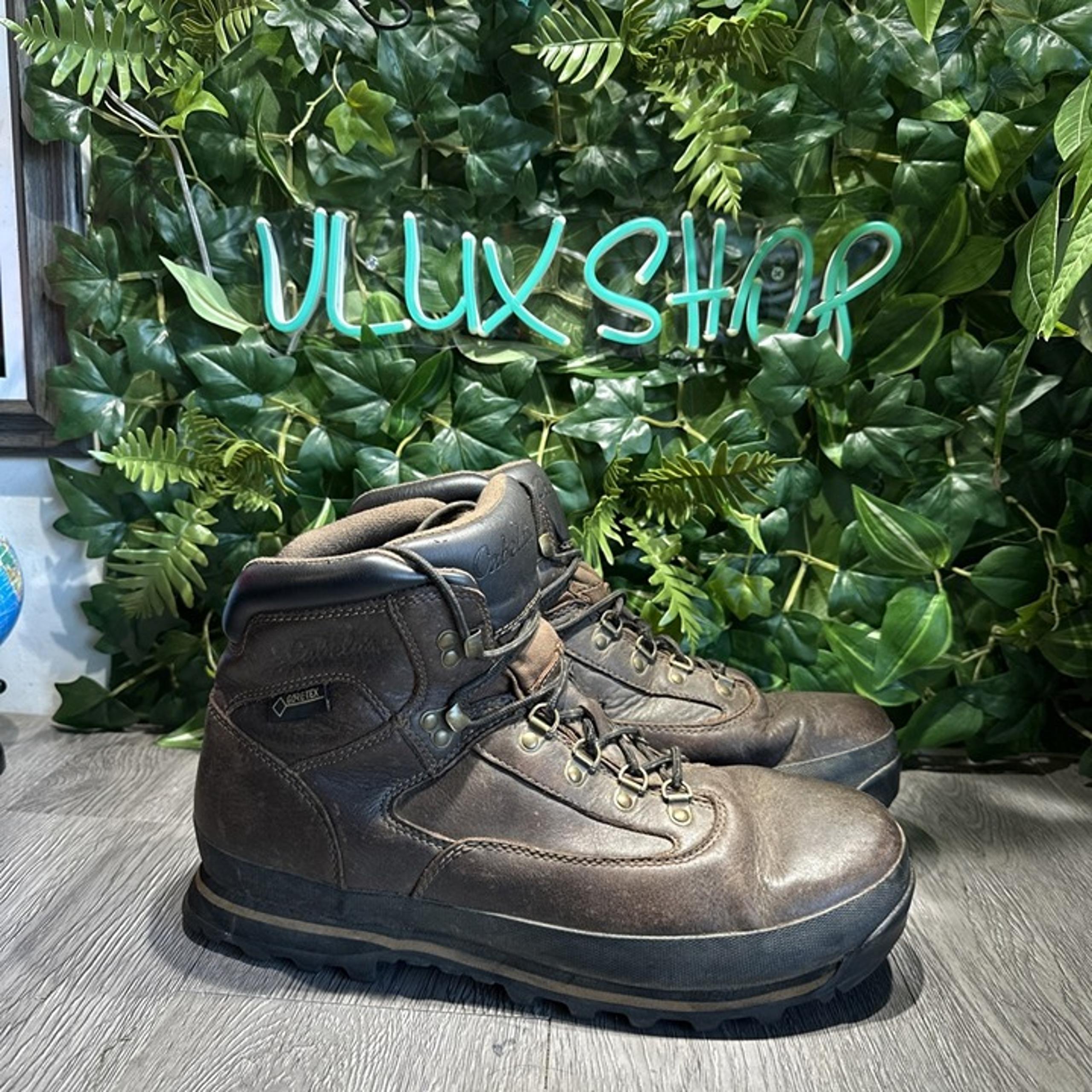 Cabelas Men's 7” Rimrock Hikers Boots Goretex Brown Leather # 819600 Size 13 D