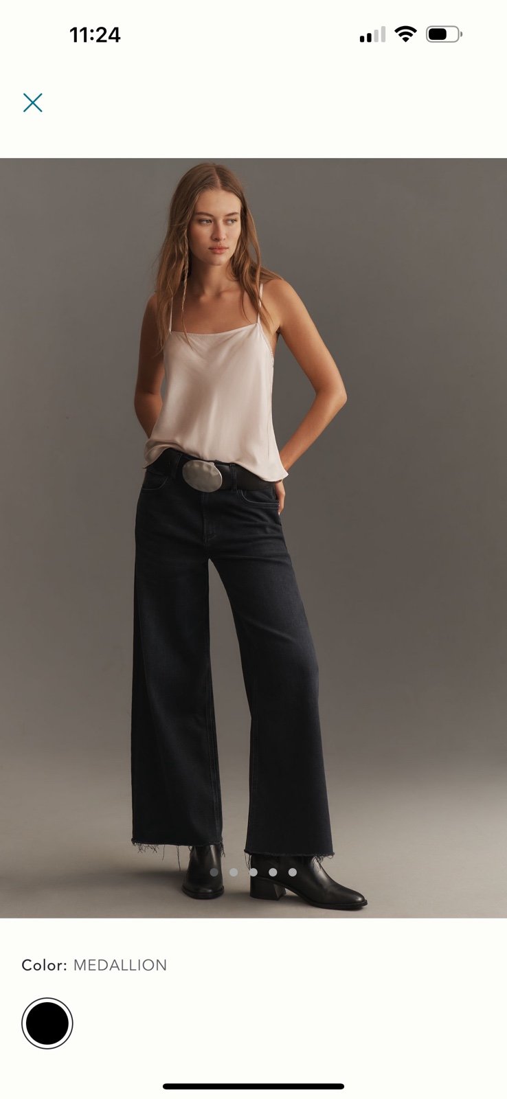 Citizens of Humanity Lyra Wide Leg Crop Jeans