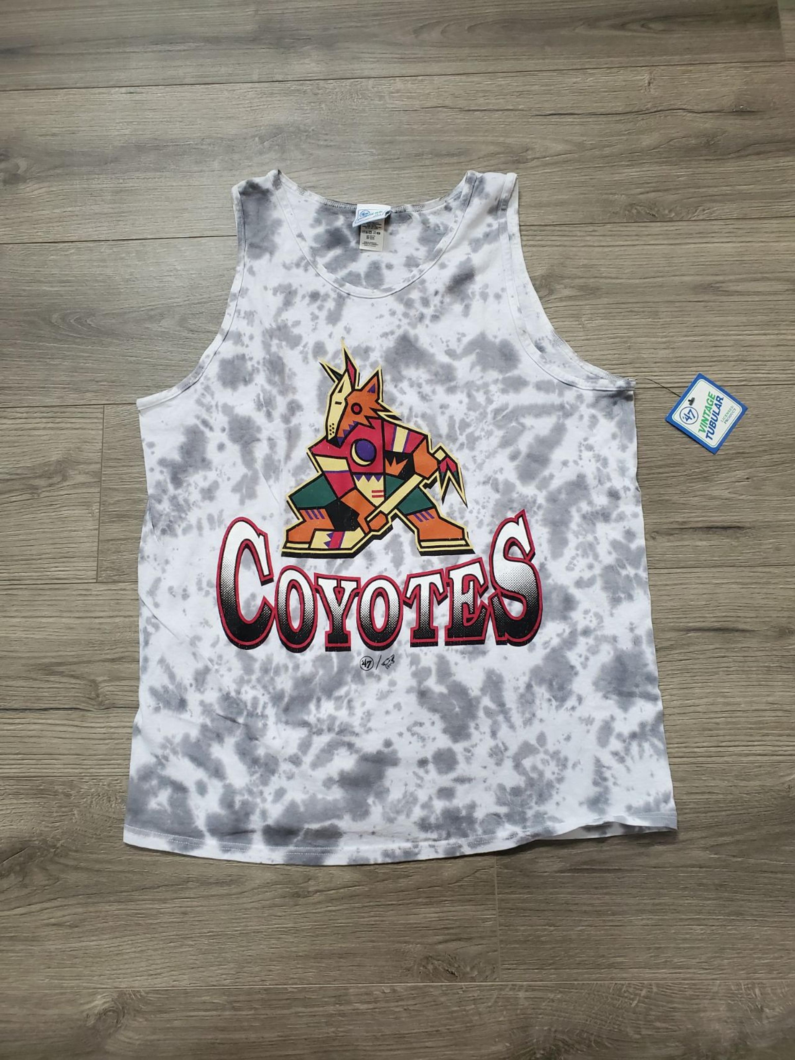 Vintage 47 Brand Phoenix CoyotesTie Dye Tank Top Mens Large