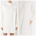 Ted Baker Arriaa Cable Sweater Dress Ted (2) US 6 Mid Cottage Ivory White NEW