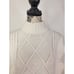 Ted Baker Arriaa Cable Sweater Dress Ted (2) US 6 Mid Cottage Ivory White NEW