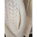 Ted Baker Arriaa Cable Sweater Dress Ted (2) US 6 Mid Cottage Ivory White NEW