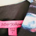 Betsey Johnson Size 4 Black Multicolor Cap Sleeve Floral Women’s Scuba Dress