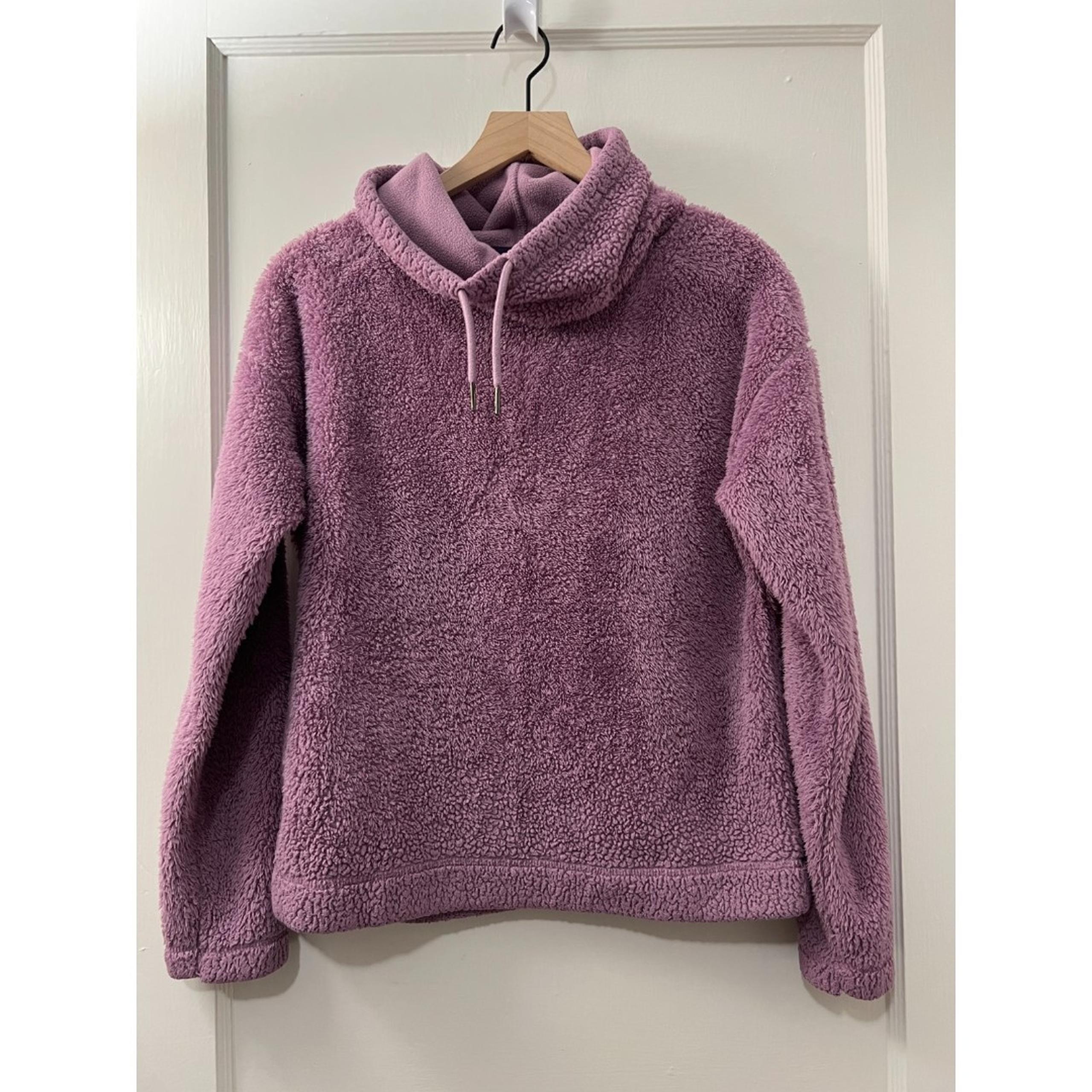 C9 by Champion Fleece Pullover Top Plush Sherpa Mauve Mist Purple Women's XS
