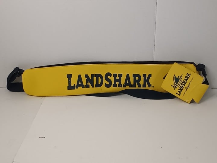 Landshark Bar Lager Beer Shoulder Crossbody Sling Bag W/ Koozie