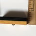 Old RARE! Butterscotch & black enrobed laminated spinner 25 dominoes 080122cDB