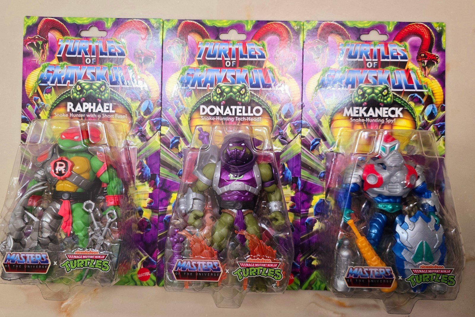 Turtles of Grayskull Wave 5 Figure MOTU TMNT BRAND NEW
