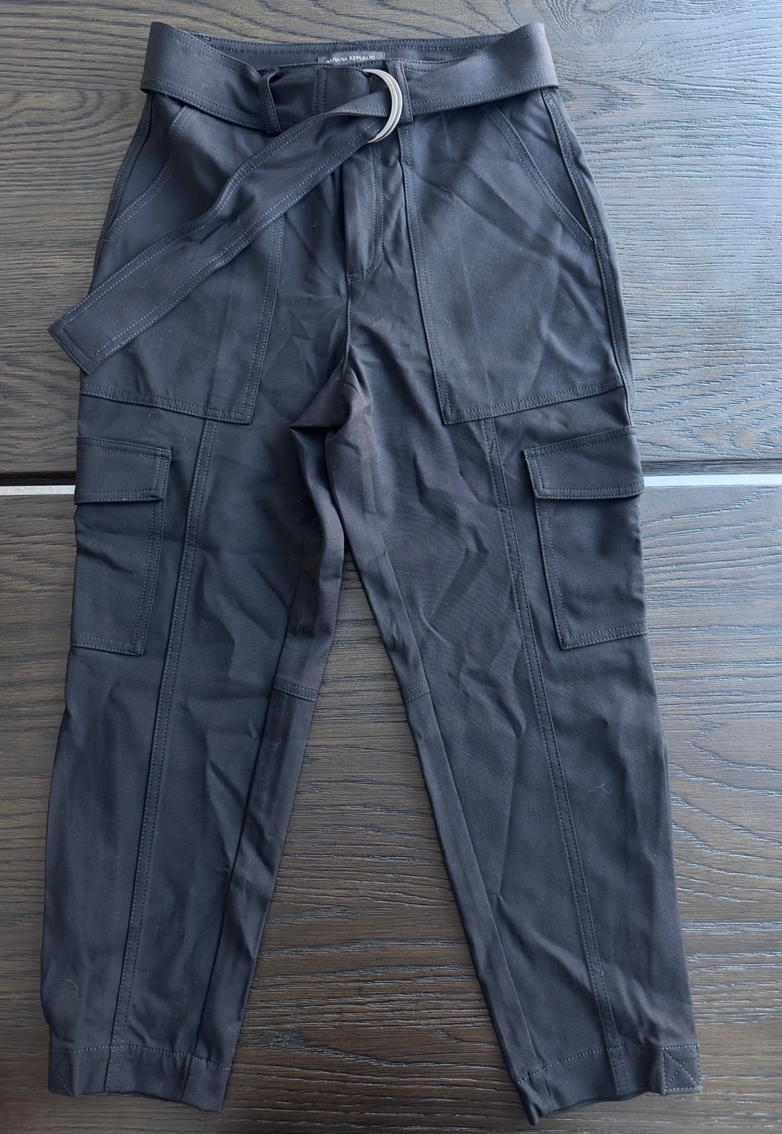 Banana Republic - black cargo pants size 2