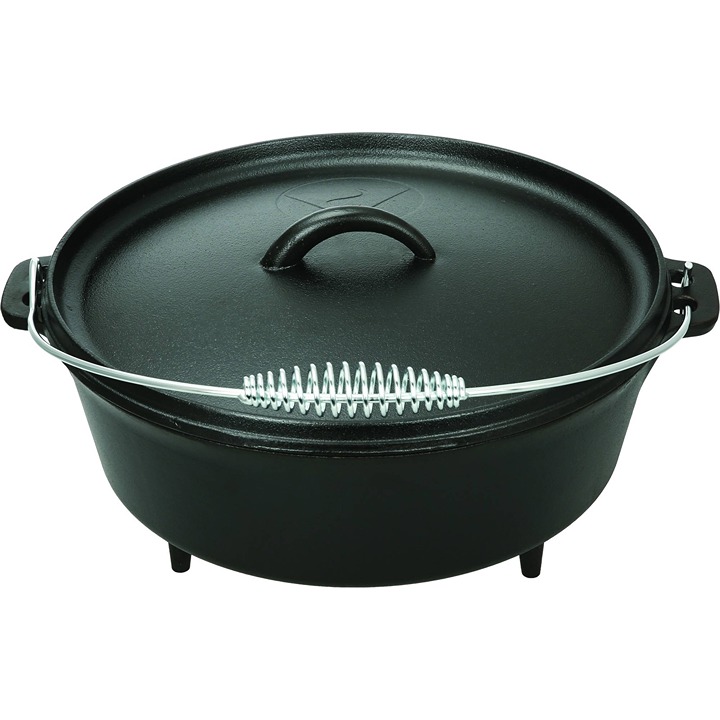 5-Quart Cast Iron Dutch Oven with Handle