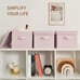 3-Pack Stackable Storage Containers Storage Baskets asd1