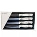 WUSTHOF Made In Germany 4pk Gourmet Steak Knife Set White