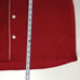 Yony Camp Collar Shirt with Piping Red White XL Streetwear Made in USA