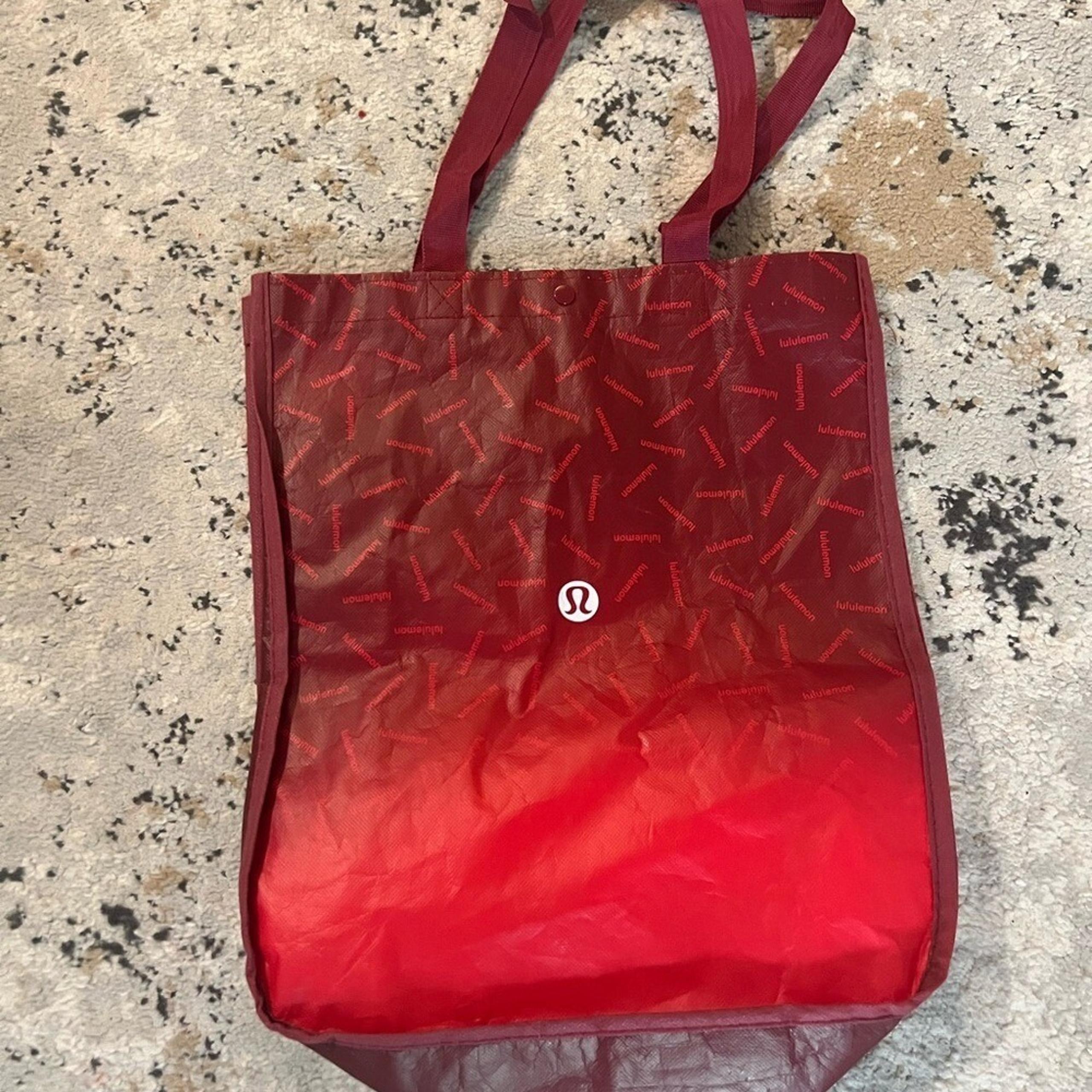 lululemon athletica Red Tote Bag