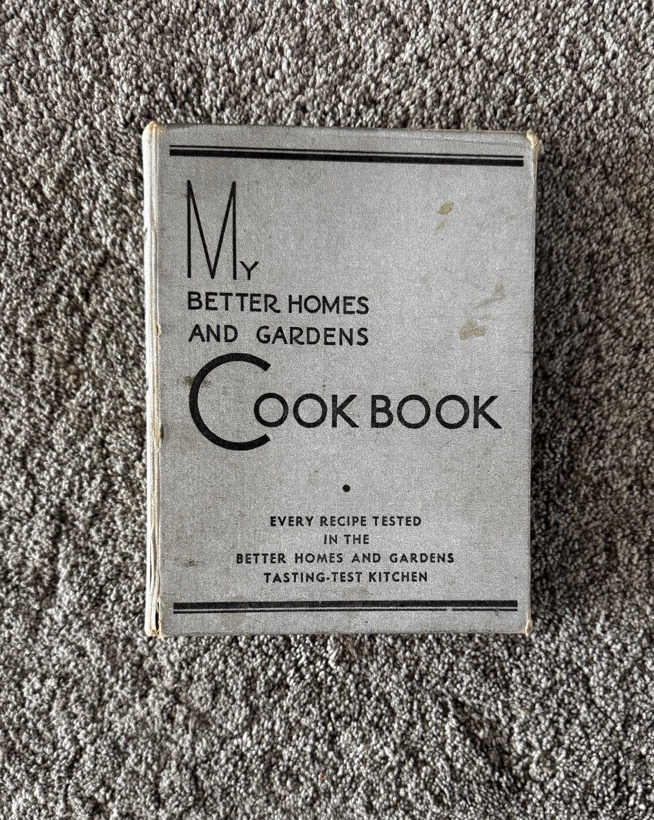 Vintage 1930 Better Homes and Garden Cookbook