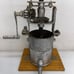 Antique Steel 6 Quart HAND CRANK Fruit Canning Wine Press Sausage Stuffer 30 LBS