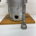Antique Steel 6 Quart HAND CRANK Fruit Canning Wine Press Sausage Stuffer 30 LBS
