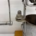 Antique Steel 6 Quart HAND CRANK Fruit Canning Wine Press Sausage Stuffer 30 LBS