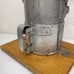 Antique Steel 6 Quart HAND CRANK Fruit Canning Wine Press Sausage Stuffer 30 LBS
