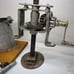 Antique Steel 6 Quart HAND CRANK Fruit Canning Wine Press Sausage Stuffer 30 LBS