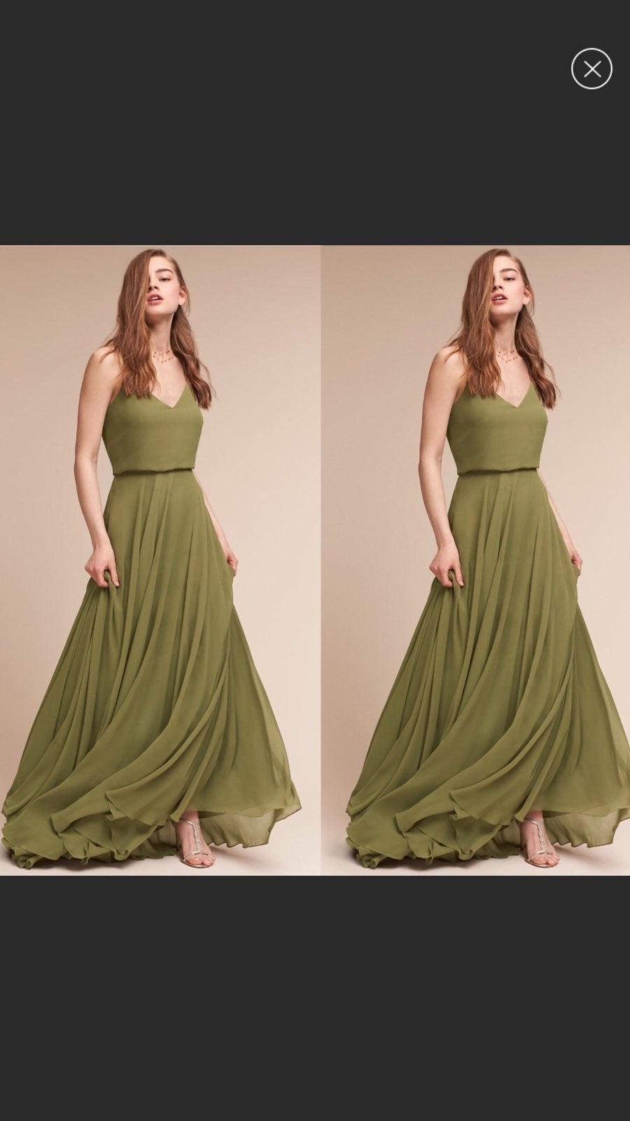 BHLDN x Jenny Yoo Inesse Dress NWOT