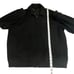 Perry Ellis Black Wool Blend Lined Bomber Jacket Mens Size XL