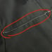 Perry Ellis Black Wool Blend Lined Bomber Jacket Mens Size XL