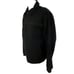 Perry Ellis Black Wool Blend Lined Bomber Jacket Mens Size XL