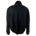 Perry Ellis Black Wool Blend Lined Bomber Jacket Mens Size XL